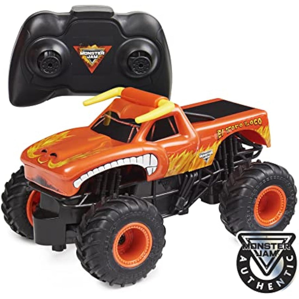 Monster Jam El Toro Loco Remote Control Monster Truck – 1:24 Scale