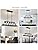 Jolof Store 5-Light Linear Farmhouse Chandelier | Rustic Wood Grain