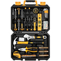 DEKO 100 Piece Home Repair Tool Set | Household Hand Tool Kit with Case