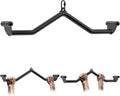 SELEWARE 32" Multi-Grip Pull Down Bar | Alloy Steel Lat Attachment