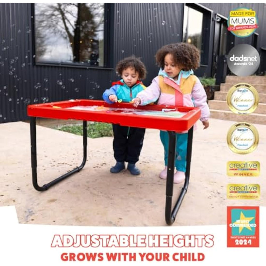 Toyrific Play Tray - Adjustable Sensory Activity Table for Kids
