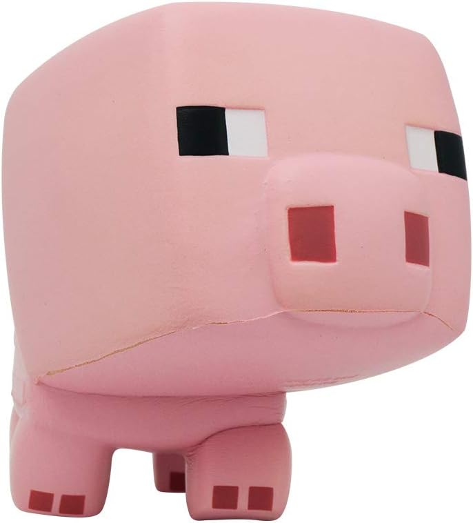Minecraft Pig Mega SquishMe - Large Scented Foam Stress Relief Toy