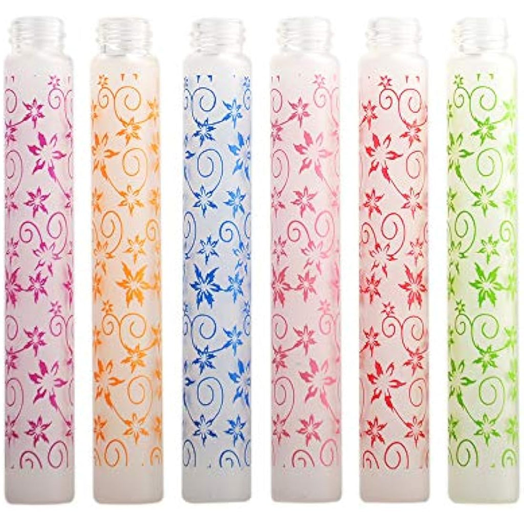 Jolof Store 6 Pcs 10ml Matte Glass Perfume Spray Bottle Set – Travel Size