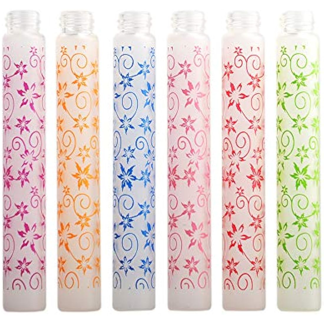 Jolof Store 6 Pcs 10ml Matte Glass Perfume Spray Bottle Set – Travel Size