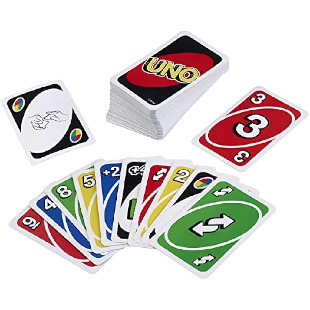 UNO Classic Card Game with Collectible Storage Tin - 112 Cards