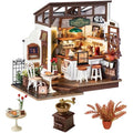Rolife No.17 Café Shop DIY Miniature House Kit - Wooden Model Building Set