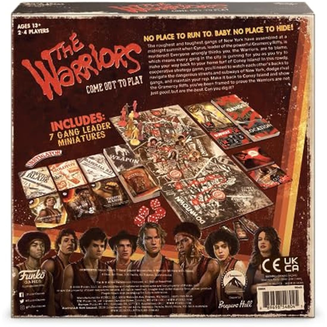 Funko The Warriors: Come Out to Play Cooperative Strategy Board Game
