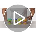 Play-Doh 4-Pack Wild Colours Modeling Compound - Non-Toxic Kids Art Toy