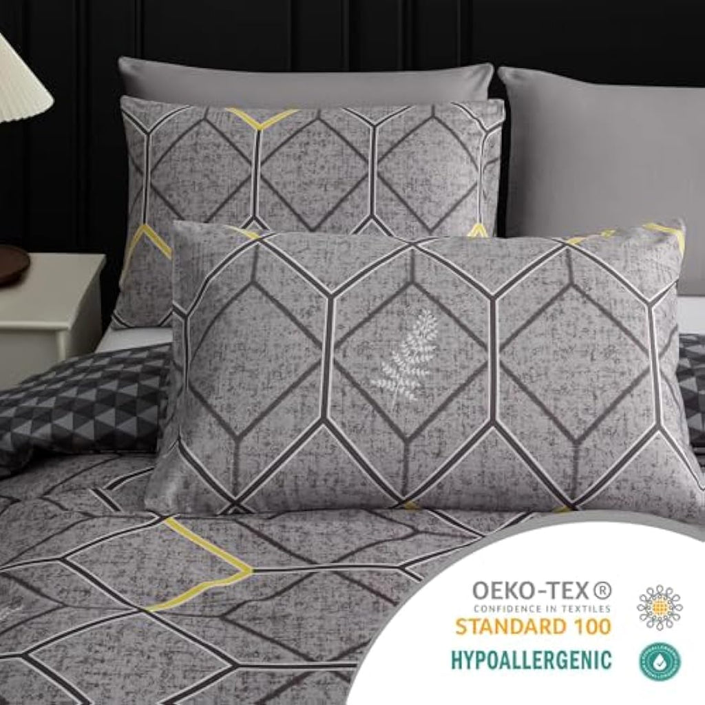 Lazzaro Double Duvet Set – Brushed Microfiber Bedding