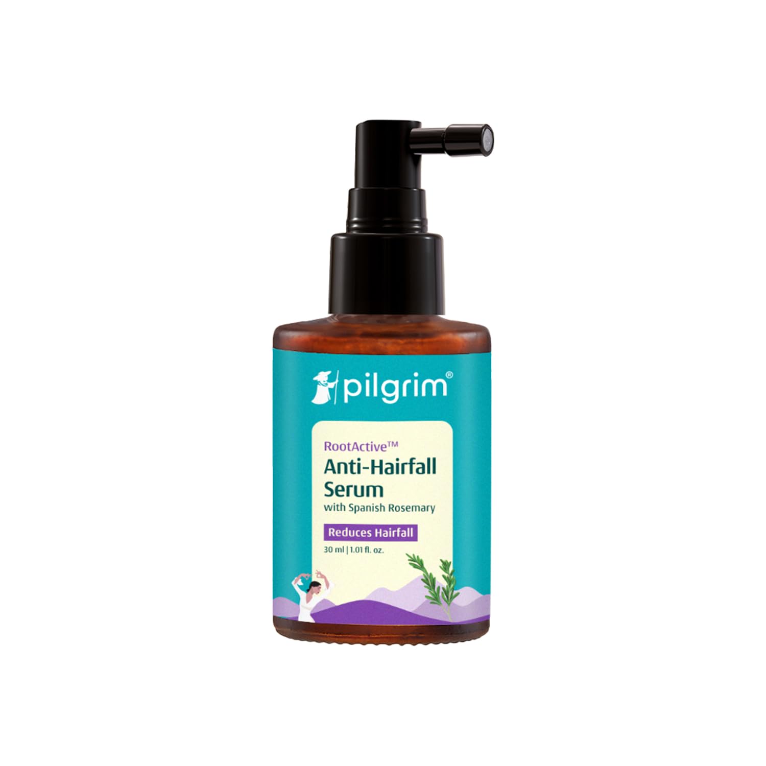 Pilgrim RootActive Anti-Hairfall Serum with Rosemary & Biotin - 30ml