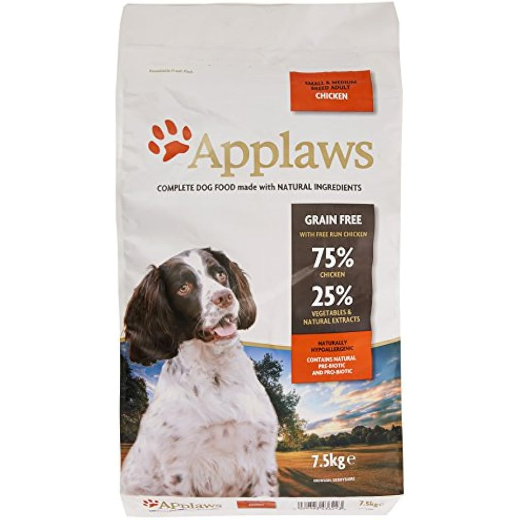 Applaws Grain Free Chicken Dry Dog Food – High Protein 7.5kg Bag