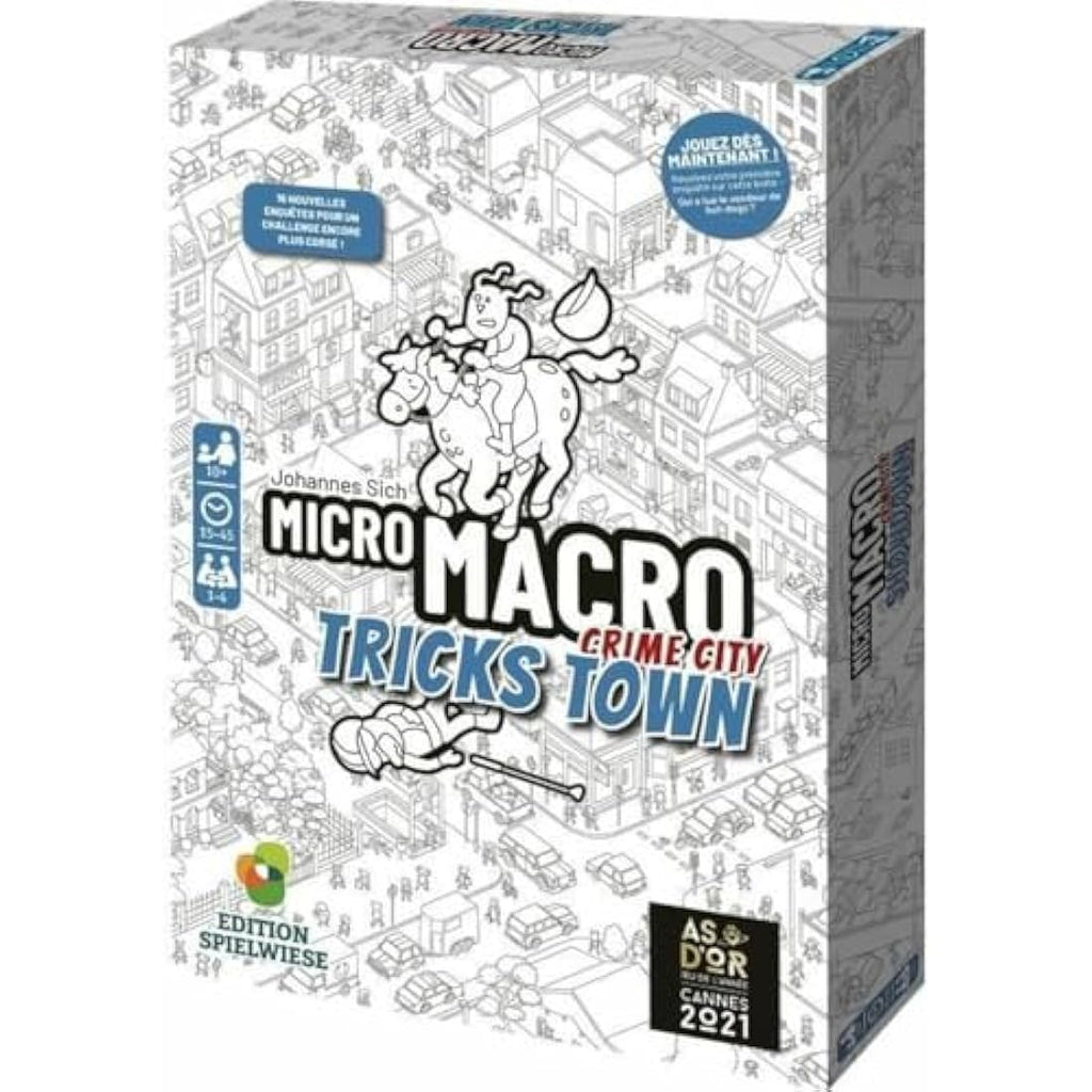 Micro Macro: Crime City – Tricks Town | Jeu d'Observation et Déduction