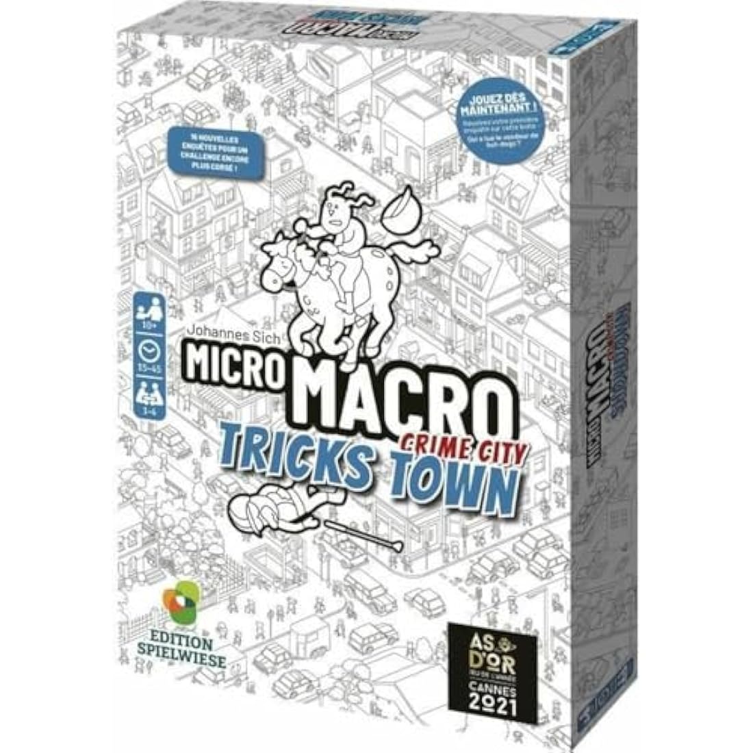 Micro Macro: Crime City – Tricks Town | Jeu d'Observation et Déduction