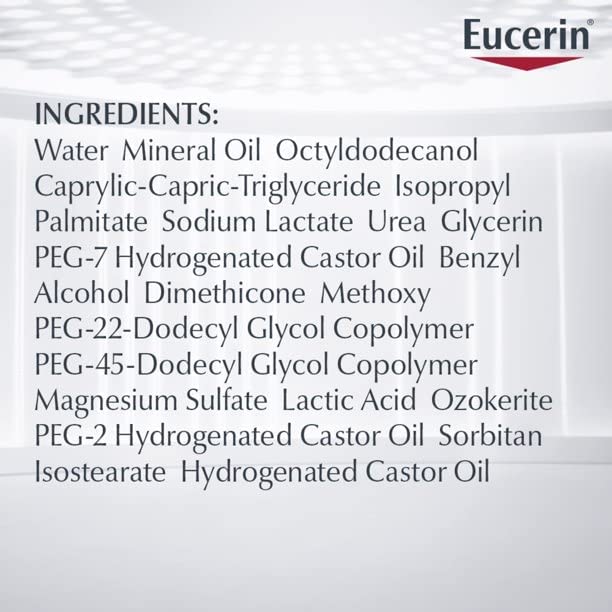 Eucerin Intensive Repair Body Lotion for Very Dry Skin - 16.9 oz, 2 Pack