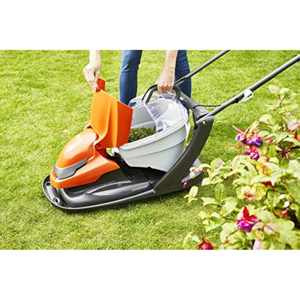 Flymo EasiGlide Plus 330V Hover Lawn Mower | 1700W Motor, 33cm Width