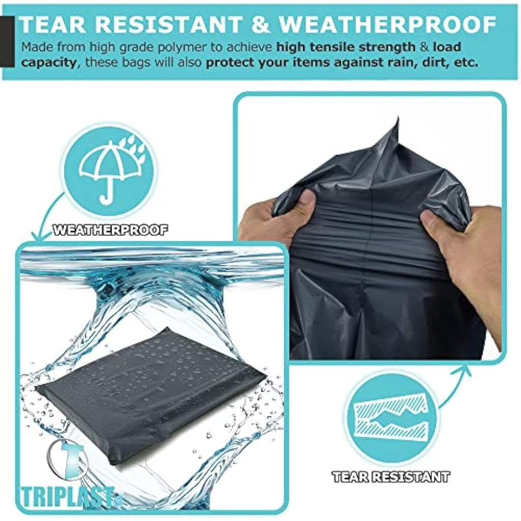 Triplast Large Mailing Bags | 17x24 Inch Self-Seal Poly Mailers (50 Pack)