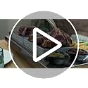 Black Rock Grill Lava Stone Steak Set – Matt Black Cooking Platter