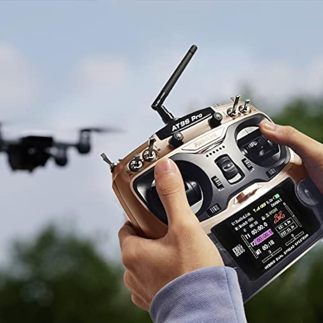 Radiolink AT9S Pro 12CH RC Radio Transmitter and R9DS Receiver Kit