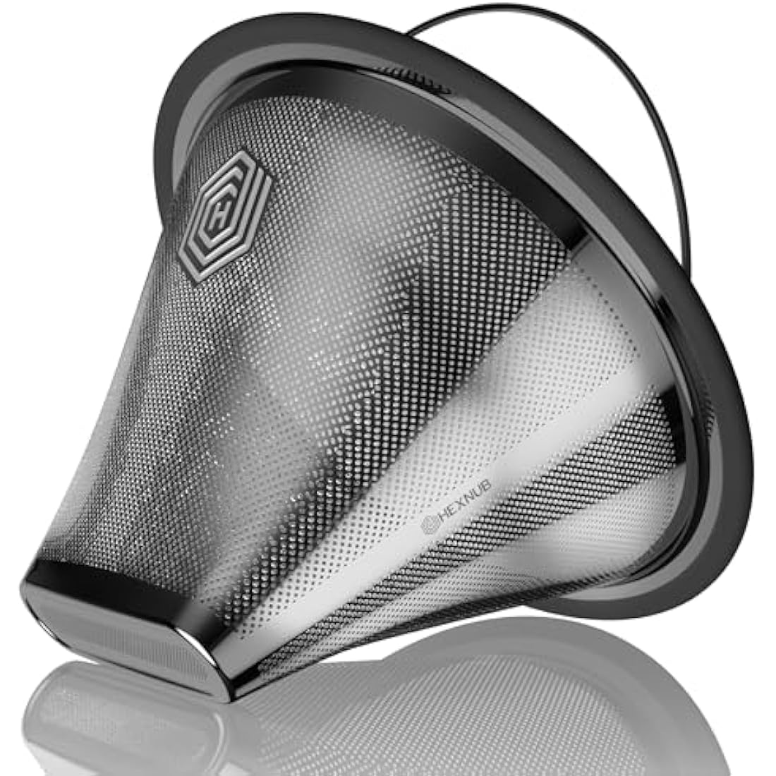 HEXNUB Reusable #4 Coffee Filter for Technivorm Moccamaster - Stainless Steel