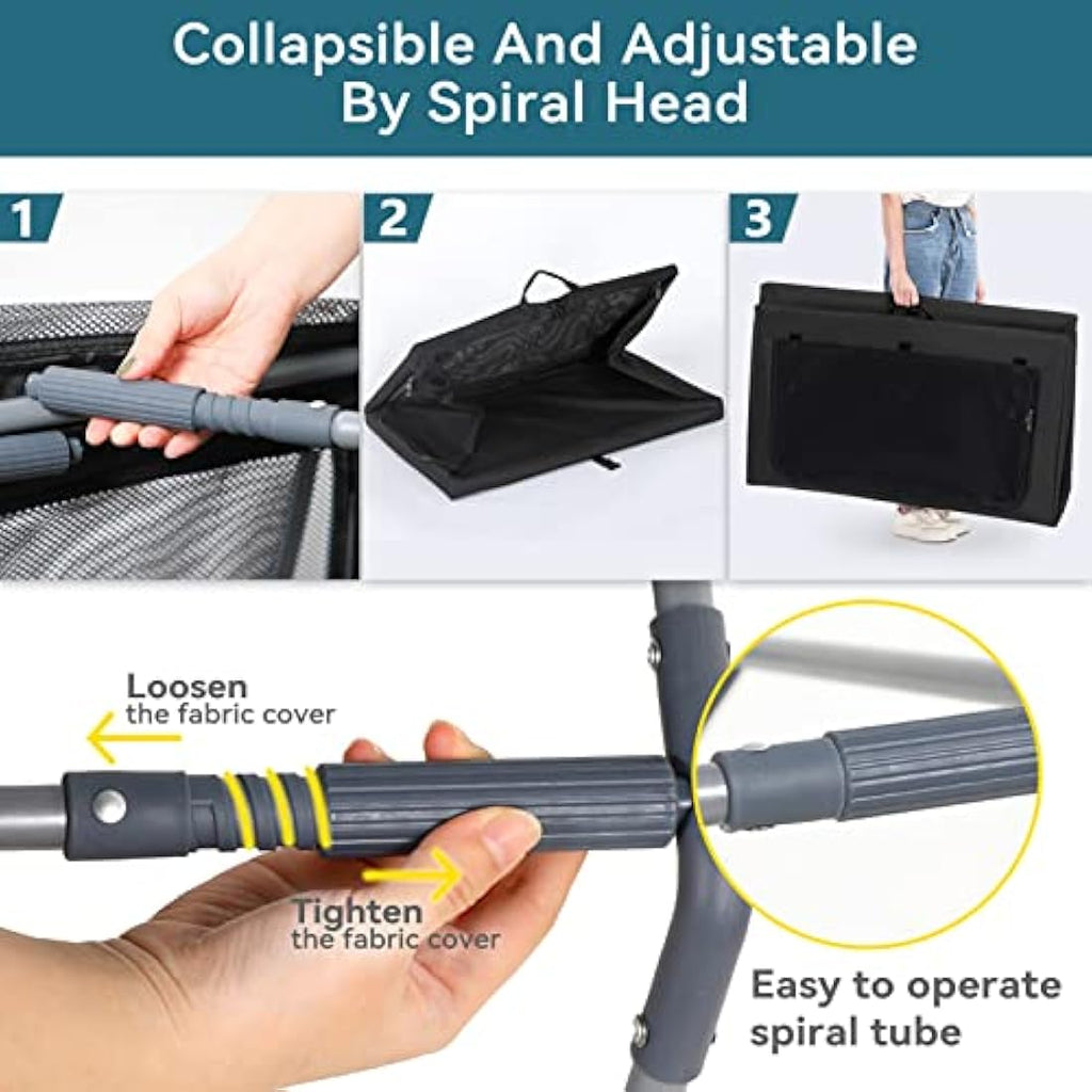 Petsfit Collapsible Soft Dog Crate – Portable 76cm Large Pet Kennel