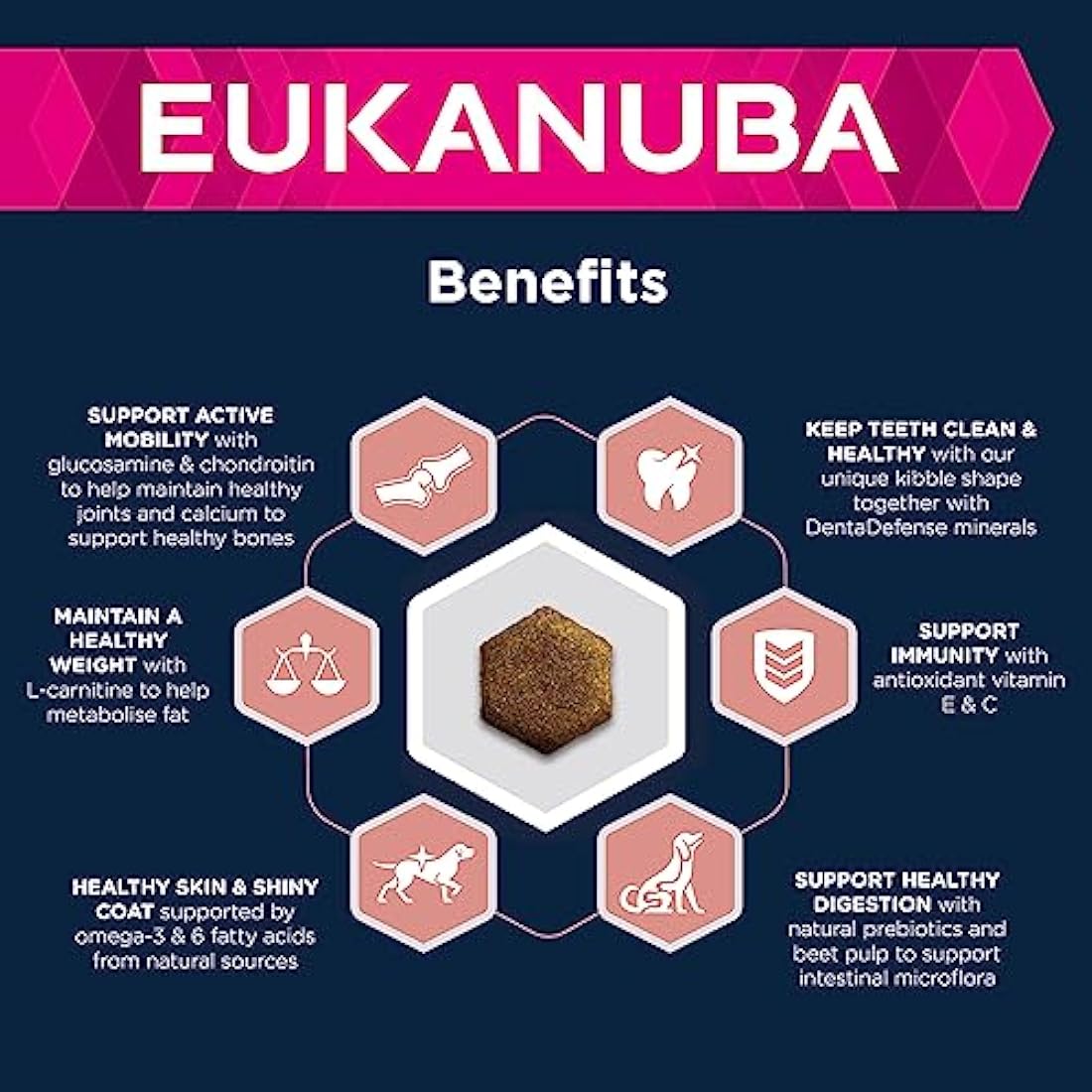 Eukanuba Senior Large Breed Dry Dog Food - Fresh Chicken 15kg