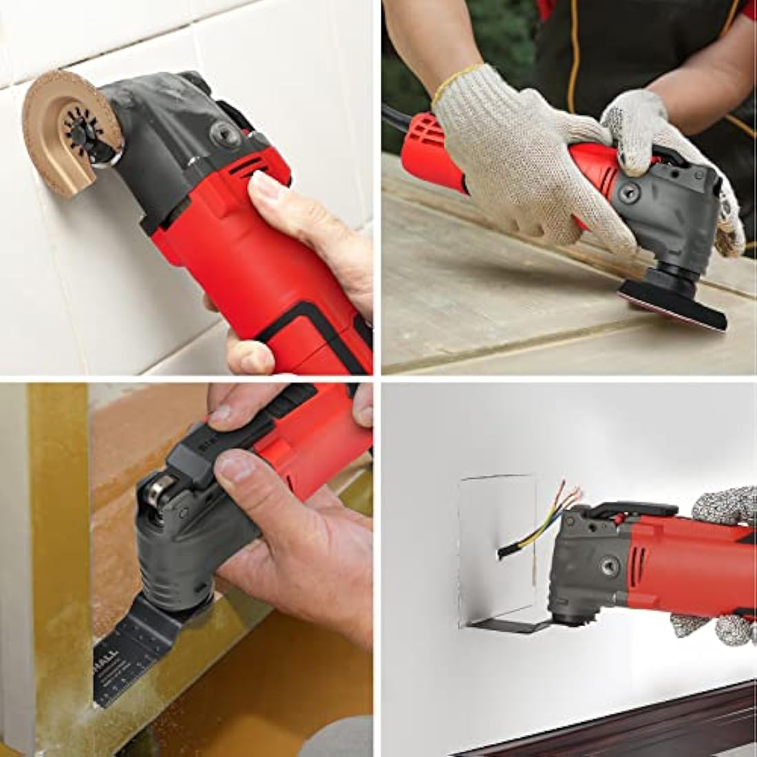 SHALL Oscillating Multitool Kit – 500W Power Tool with 34 Accessories