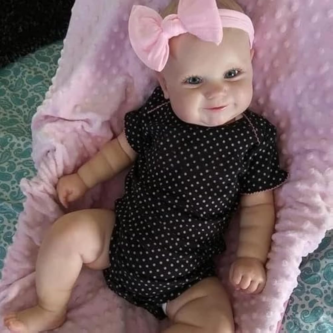 Jolof Store Reborn Baby Doll - 20 Inch Lifelike Soft Silicone Vinyl Maddie