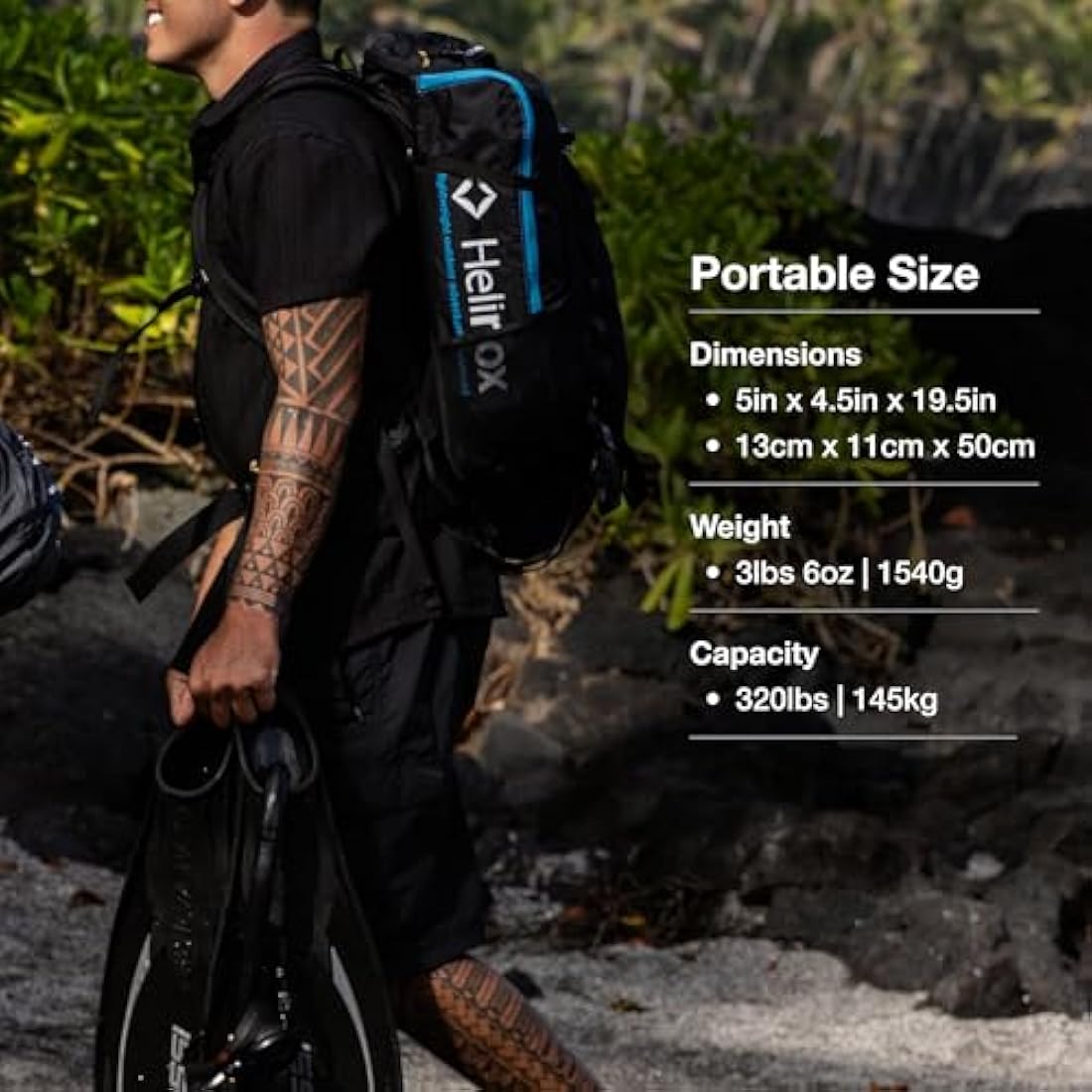 Helinox Beach Chair – Lightweight Collapsible Mesh Camping Chair