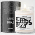 Jolof Store Luxury Soy Wax Candle – Vanilla & Jasmine Scented Gift