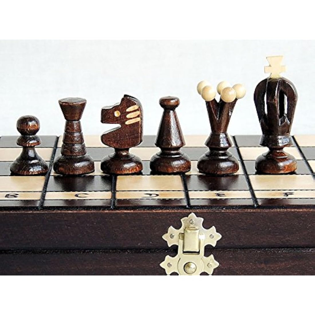 3-in-1 Wooden Chess, Backgammon & Checkers Set – 35cm Handcrafted
