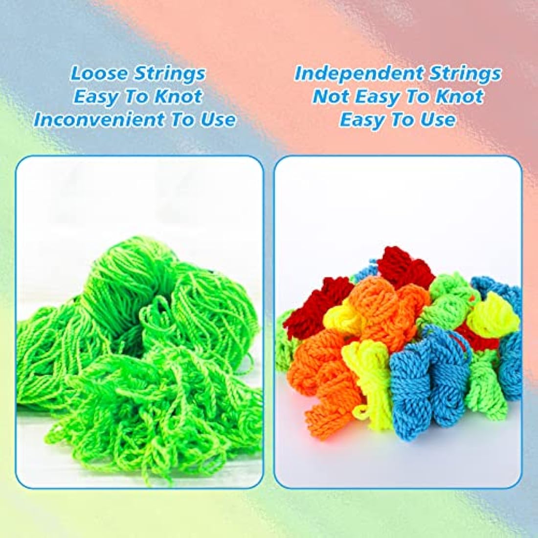 Professional Polyester Yoyo Strings - 25 Pack Multi-Color