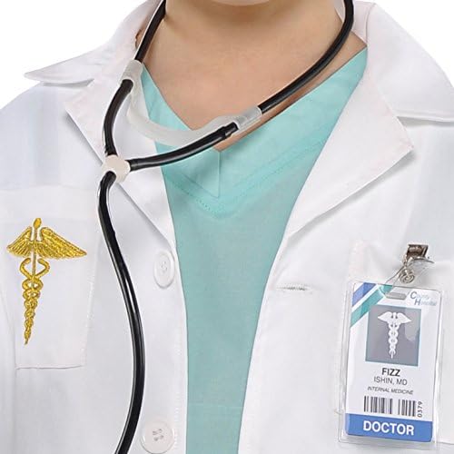 Amscan Kids Surgeon Costume – Child's Doctor Fancy Dress Outfit