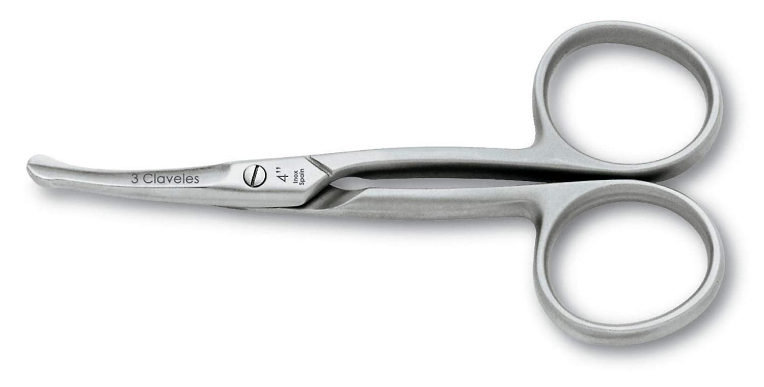 Baby Nail Scissors – Curved Safety Clippers for Newborns