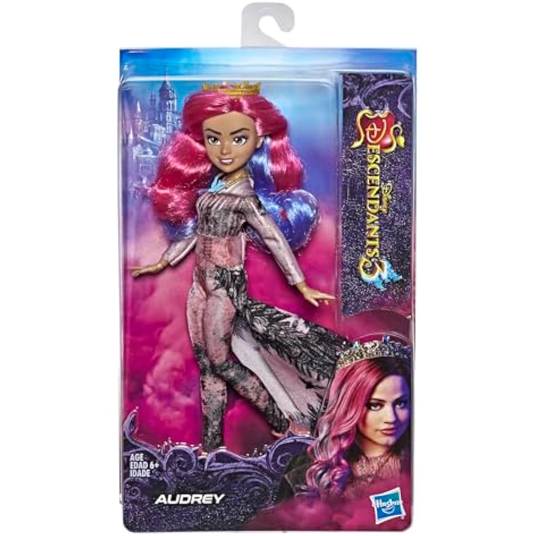 Disney Descendants 3 Audrey Fashion Doll with Tiara and Accessories