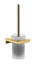 hansgrohe AddStoris Wall-Mounted Toilet Brush Holder | Polished Gold Optic