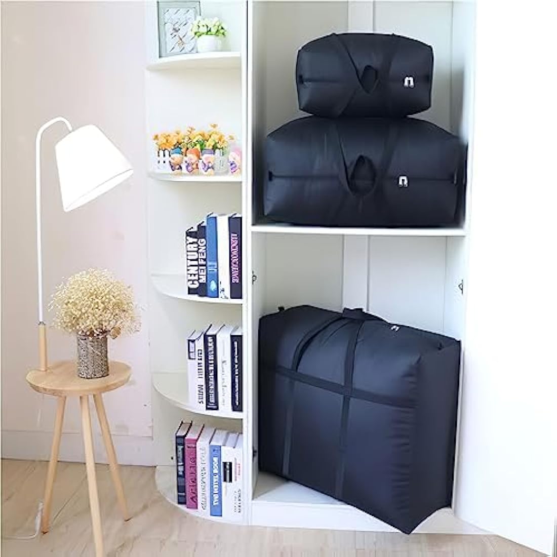4 Pack 150L Heavy Duty Moving Bags – Large Storage Totes