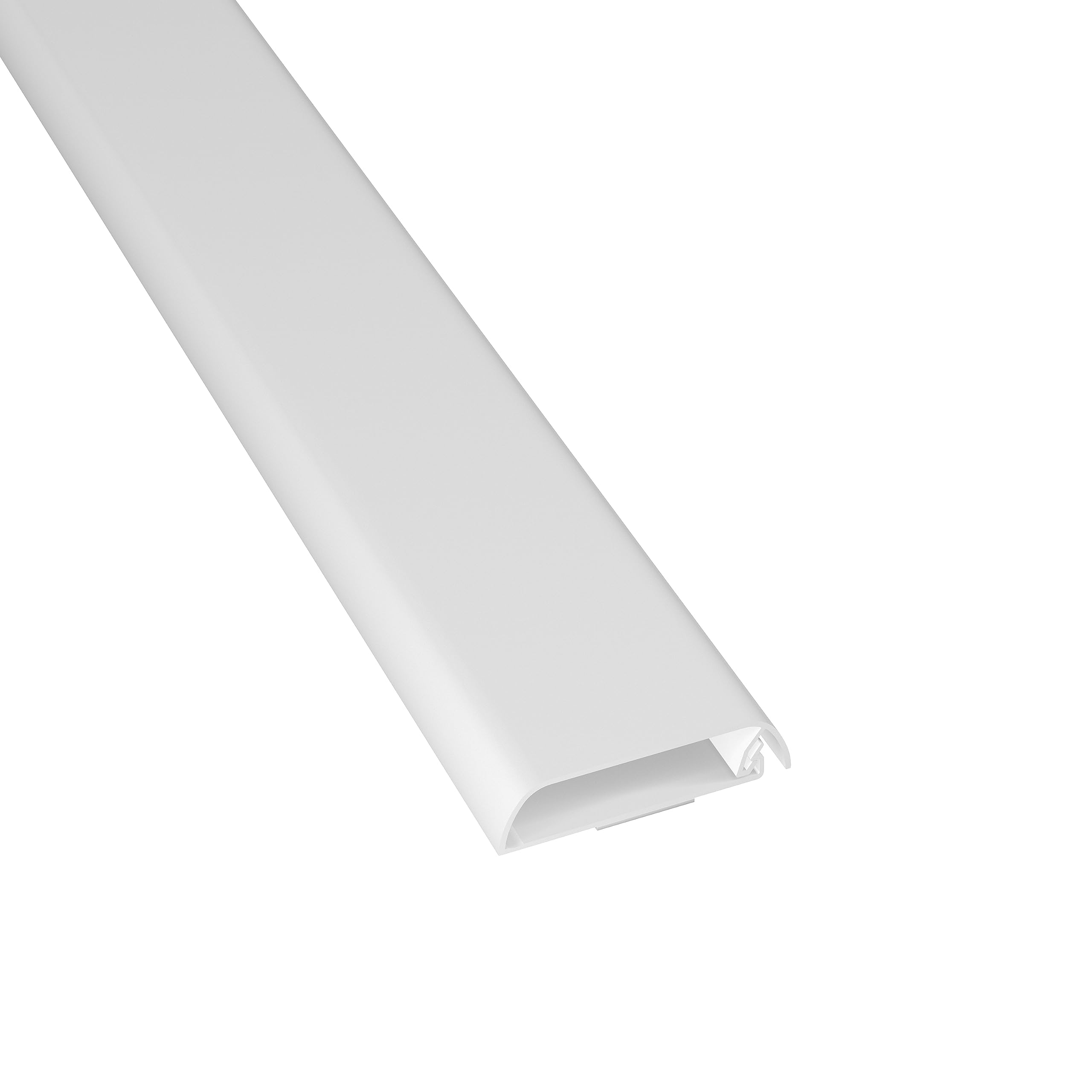 D-Line Cable Trunking | White Self-Adhesive Wall Wire Cover - 60x15mm