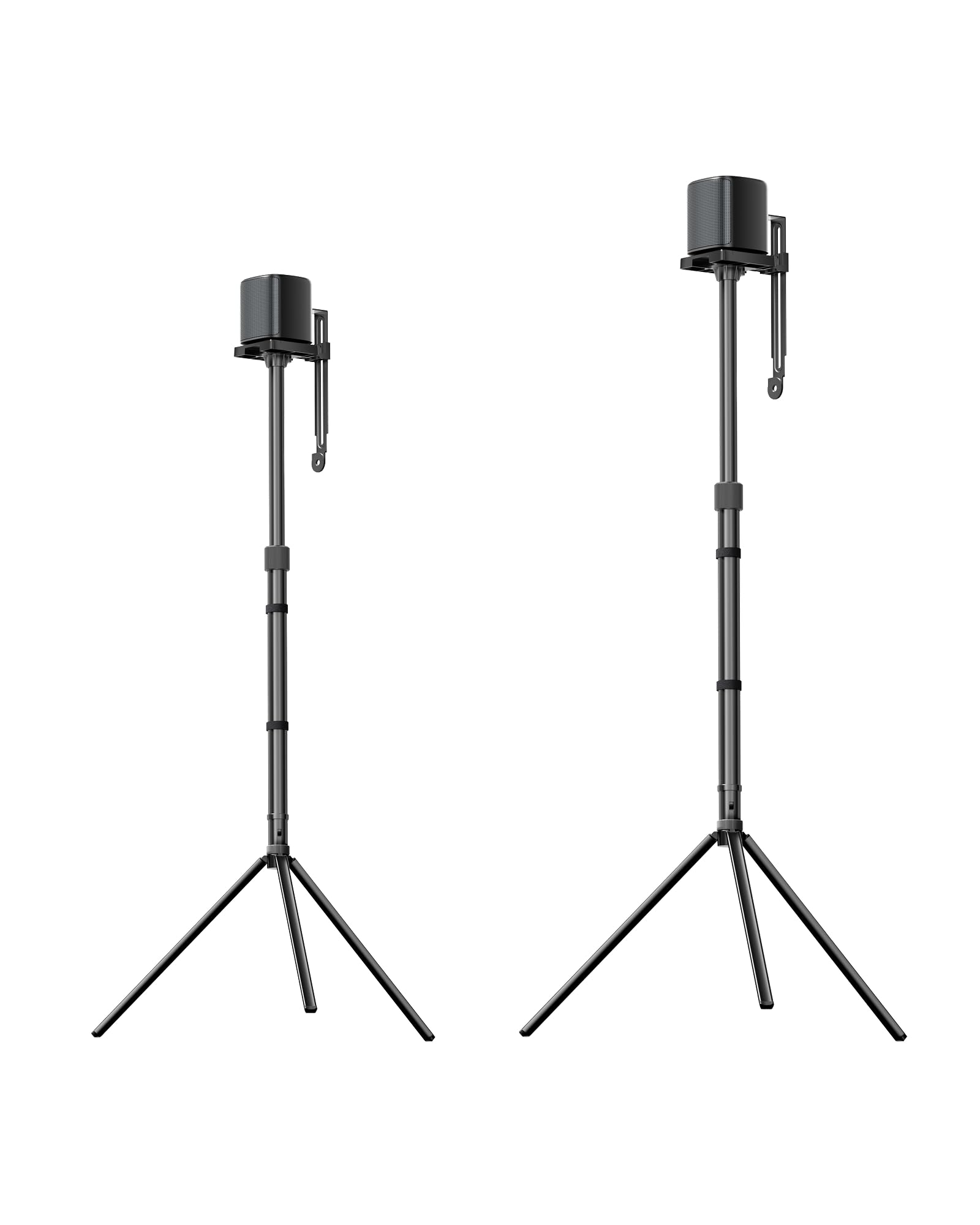 ULTIMEA Height Adjustable Speaker Stands | 24.4"-36.6" Pair for Poseidon