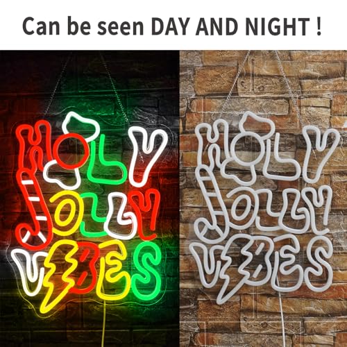 ineonlife Christmas Ambiance Neon Sign | Dimmable LED Wall Decor Light