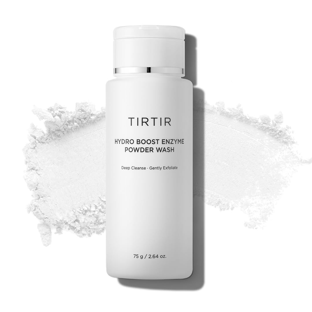 TIRTIR Hydro Boost Enzyme Cleansing Powder – Exfoliating K-Beauty, 2.64 Oz