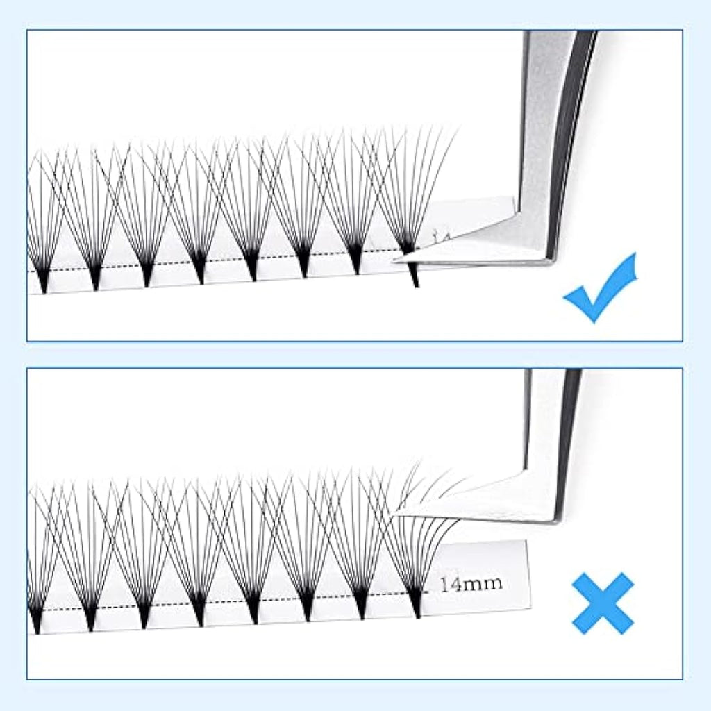 Gemerry 10D Premade Fan Eyelash Extensions | Russian Volume 0.07mm C Curl
