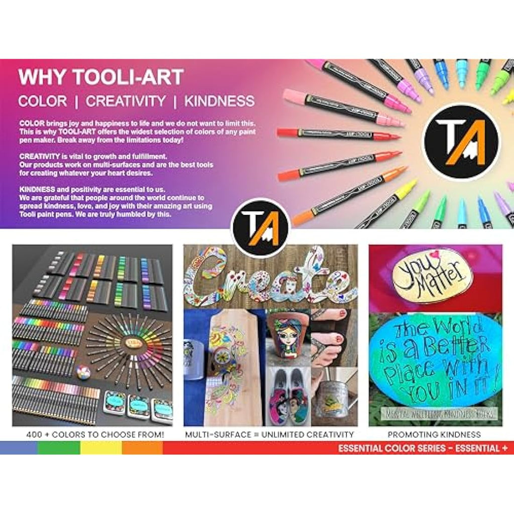 Jolof Store Acrylic Paint Pens – Extra Fine 0.7mm Markers for Rock Painting