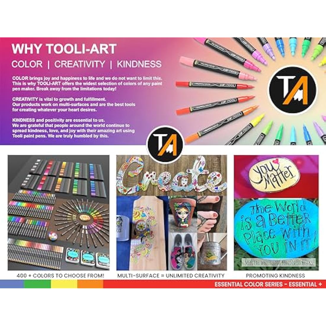 Jolof Store Acrylic Paint Pens – Extra Fine 0.7mm Markers for Rock Painting