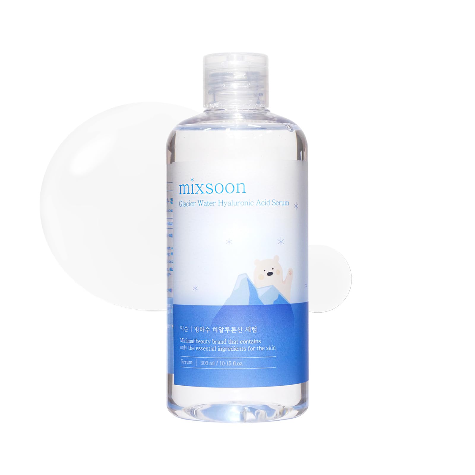 mixsoon Glacier Water Hyaluronic Acid Serum - Hydrating Korean Skincare