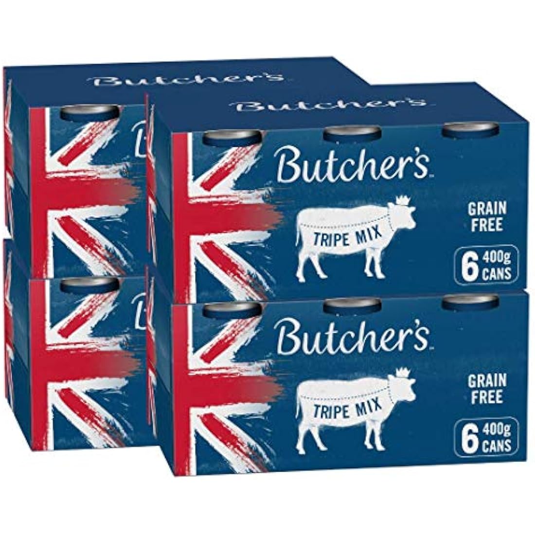 Butcher's Grain Free Wet Dog Food – Tripe Mix 24 x 400g (9.6kg)