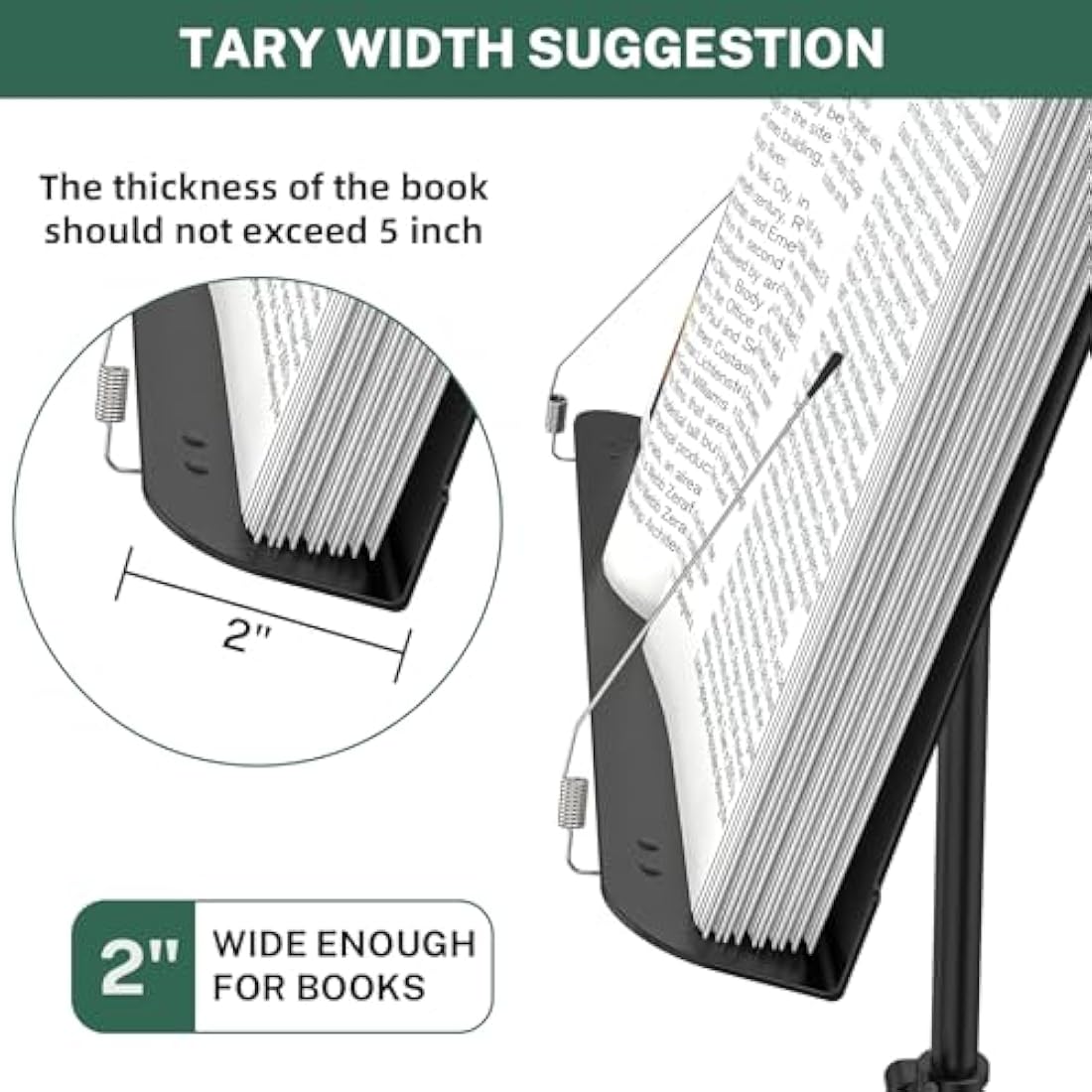 GLEAM Full Metal Sheet Music Stand – Adjustable 5-in-1 Desktop Holder