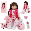 ZIYIUI 24-Inch Reborn Baby Doll – Realistic Soft Silicone Vinyl Girl