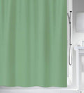 Spirella Textile Shower Curtain – Green 100% Polyester – 180 x 200 cm