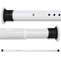 Jolof Store Adjustable Shower Curtain Rod – Carbon Steel Tension Pole