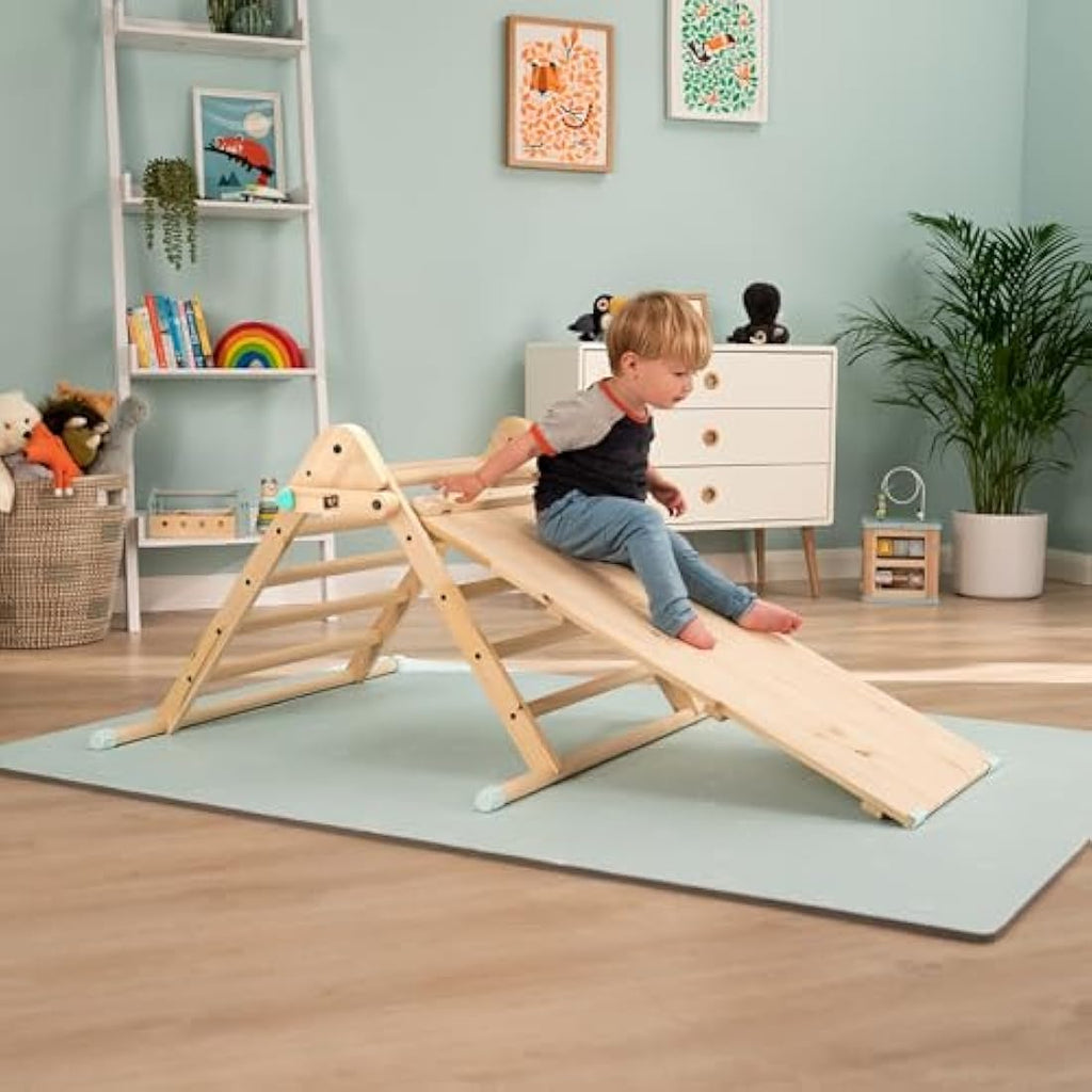 TP Toys Active Tots Wooden Pikler Slide & Climbing Ladder for Toddlers